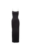 Luxe Sleeveless Maxi Dress, BLACK - alternate image 6