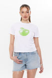 WHITE/GREEN APPLE