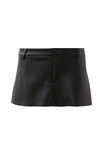 Rylie Micro Skort, BLACK PU - alternate image 6