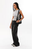 Soft Mia Ruched Top, ADRIANA SNAKE GREY - alternate image 5