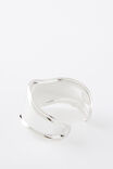 Single Bangle, SILVER/WIDE CUFF - alternate image 2