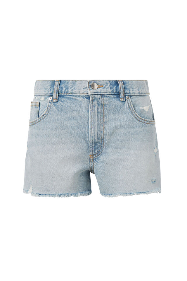 Boyfriend Denim Short, MARIA BLUE