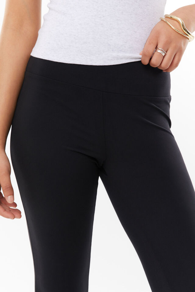 Active Flare Pant, BLACK