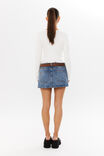 Valentina V Neck Knit Cardi, MERINGUE WHITE - alternate image 4
