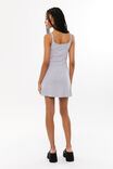 Lulu Scoop Neck Mini Dress, GREY MARLE - alternate image 3