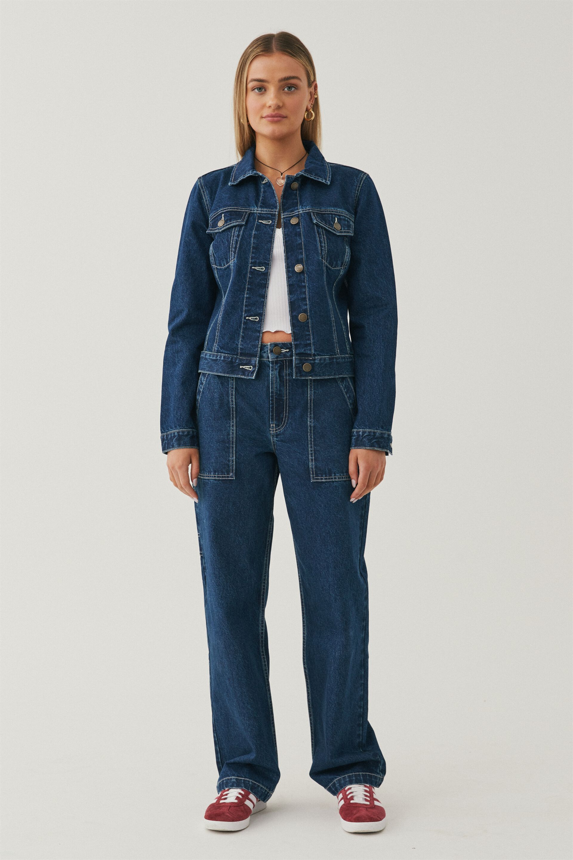 Supre denim shop jacket