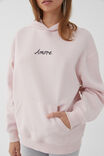 Paige Oversized Printed Hoodie, GLOSS PINK/AMORE - alternate image 5