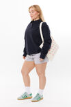 Pia Collared Polo Jumper, NAVY - alternate image 5