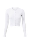 Quinny Cable Knit Cardi, SUMMER WHITE - alternate image 6