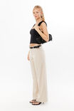 Drew Mid Rise Tailored Pant, ICED LATTE - alternate image 5