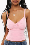 Luxe Twist Front Cami, PINK LEMONADE - alternate image 4