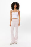 Fold Back Flare Pant, GLOSS PINK - alternate image 1