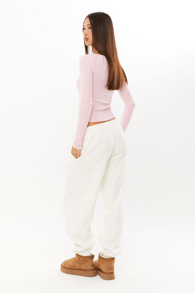Sky Jogger Track Pant, COSY CREAM
