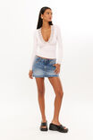 Luxe Georgia Long Sleeve Top, SHERBERT PINK - alternate image 2