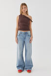 Low Rise Baggy Jean, CANYON BLUE - alternate image 1