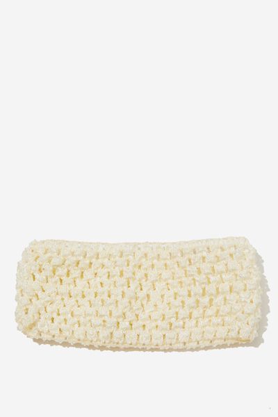 Kaylee Knit Headband, CREAM