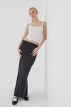 Soft Twist Maxi Skirt, BLACK - alternate image 5