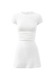 Tattiana T-Shirt Ruched Mini Dress, SUMMER WHITE - alternate image 6