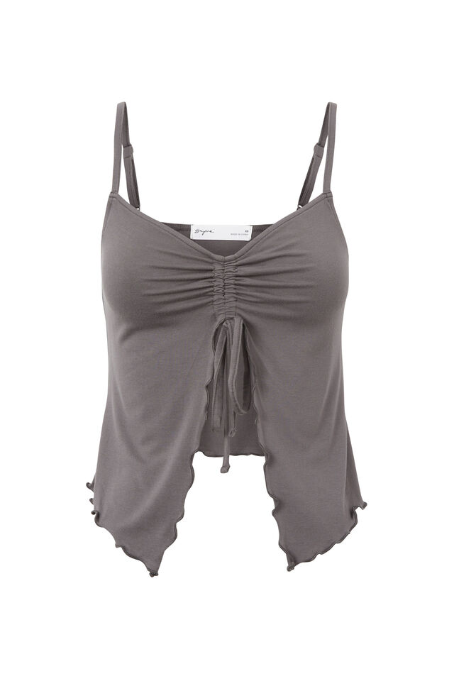 Eloise Butterfly Cami, SUEDE GREY