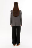 Vienna Baggy Blazer, CHARCOAL MARLE - alternate image 5