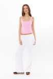 Riri Scoop Neck Tank, BUBBLEGUM - alternate image 2