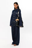 Maddi Fitted Denim Jacket, INDIGO - alternate image 5
