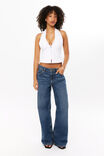 Tilly Zip Through Top, WHITE - alternate image 2