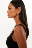 Cora Rib Bodysuit, BLACK - alternate image 4