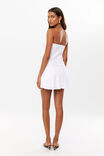 Polly Pleated Mini Dress, SUMMER WHITE - alternate image 3