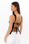 Remi Backless Top, BLACK - alternate image 1