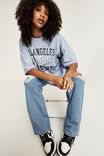 Camryn Oversized Printed T Shirt, BLUE RIDER/CITIES