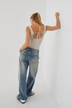 Luxe Backless Tank, COOL BEIGE - alternate image 4