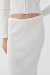 Kenzie Knit Maxi Skirt, MERINGUE WHITE - alternate image 4