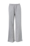 Relaxed Wide Leg Track Pant, SILVER GREY MARLE - alternate image 6