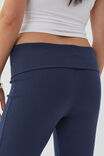 Fold Back Flare Pant, ALL STAR NAVY - alternate image 4