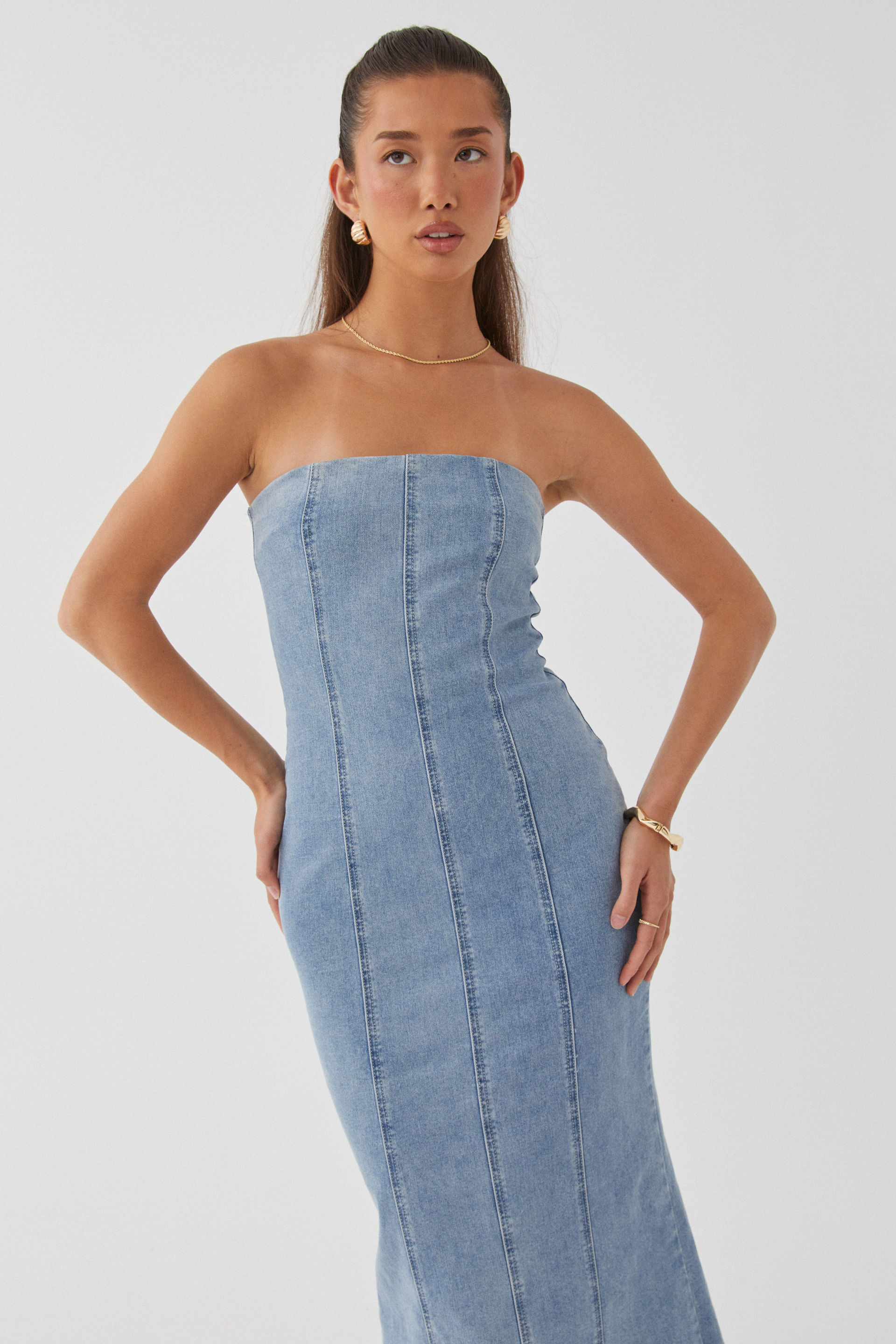 Supre denim dress sale