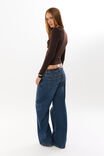 Luxe Georgia Long Sleeve Top, DEEP CHOC - alternate image 5