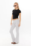 Luxe Longline Tee, BLACK - alternate image 6