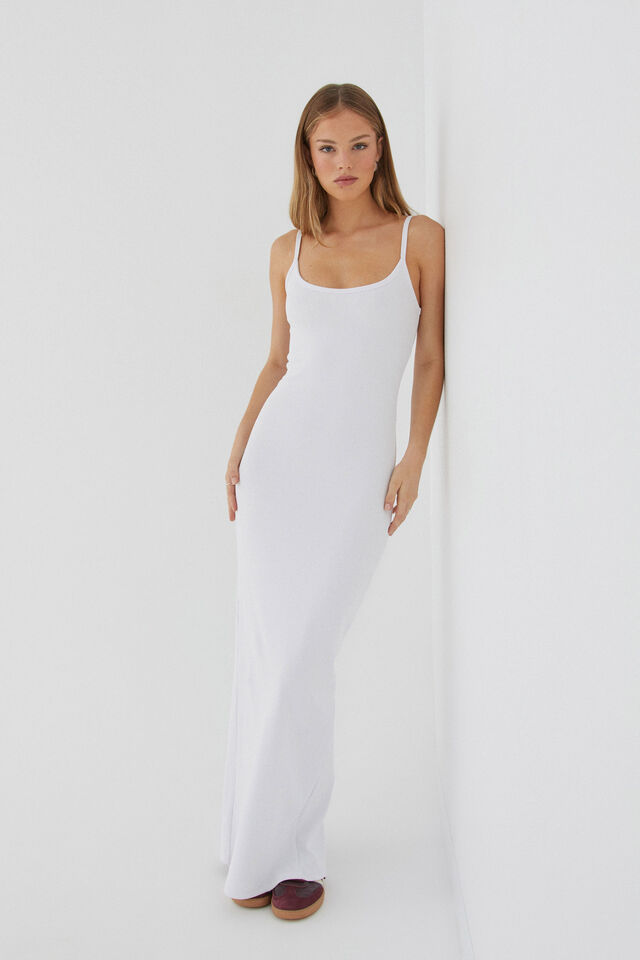 Mimi Maxi Dress, WHITE