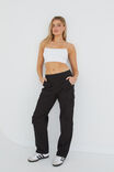 Gigi Cargo Pant, BLACK - alternate image 4