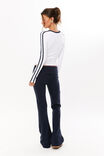 Gracie Long Sleeve Graphic Top, WHITE/NYC - alternate image 3