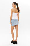 Eva Strapless Top, WHITE - alternate image 3