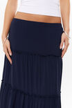 Sadie Tiered Maxi Skirt, ALL STAR NAVY - alternate image 4