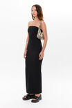 Super Smooth Strapless Maxi Dress, BLACK - alternate image 5