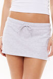 Elsie Fleece Micro Skort, LIGHT GREY MARLE - alternate image 4