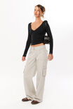Super Smooth Isla Long Sleeve Top, BLACK - alternate image 5