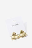 Earring Single Pack, GOLD/TRIANGLE - alternate image 1