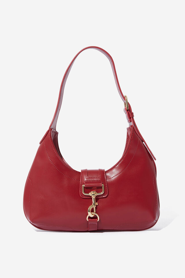 Dulcie Shoulder Bag, CHERRY