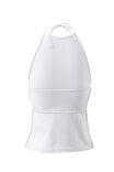 Natalie Backless Halter Top, WHITE - alternate image 7