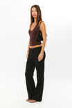 Tessa Tailored Bootleg Pant, BLACK - alternate image 5